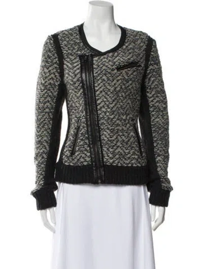 Pre-owned Rag & Bone Wool Evening Jacket In Multi