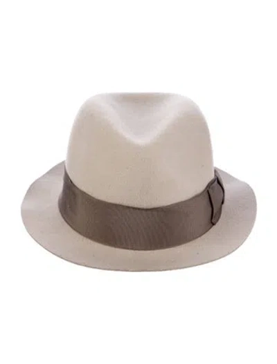 Pre-owned Rag & Bone Wool Fedora In Neutral