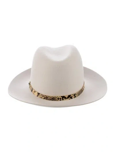 Pre-owned Rag & Bone Wool Fedora In Neutral
