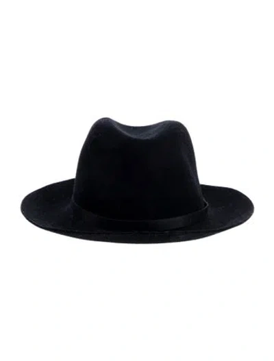 Pre-owned Rag & Bone Wool Felt Hat In Black