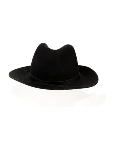 Pre-owned Rag & Bone Wool Hat In Black