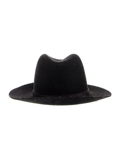 Pre-owned Rag & Bone Wool Hat In Black