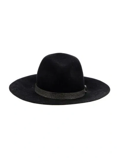 Pre-owned Rag & Bone Wool Hat In Black