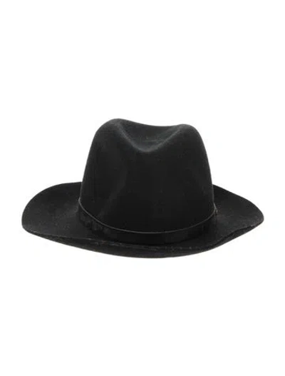 Pre-owned Rag & Bone Wool Hat In Black