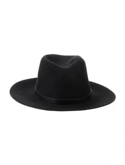 Pre-owned Rag & Bone Wool Hat In Black
