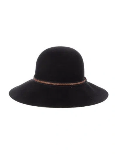 Pre-owned Rag & Bone Wool Hat In Black