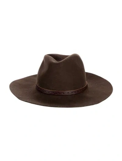 Pre-owned Rag & Bone Wool Hat In Brown