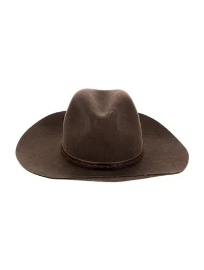 Pre-owned Rag & Bone Wool Hat In Brown