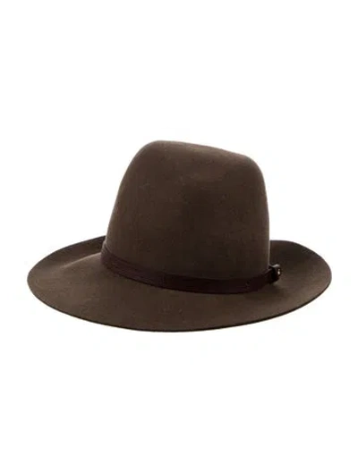 Pre-owned Rag & Bone Wool Hat In Brown