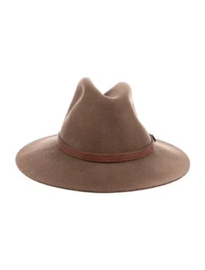 Pre-owned Rag & Bone Wool Hat In Brown