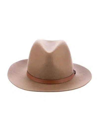 Pre-owned Rag & Bone Wool Hat In Brown