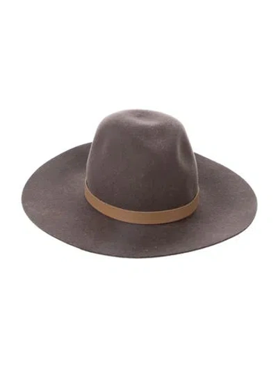 Pre-owned Rag & Bone Wool Hat In Brown