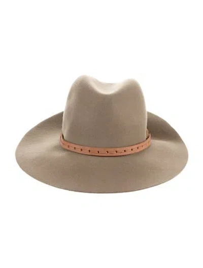 Pre-owned Rag & Bone Wool Hat In Neutrals