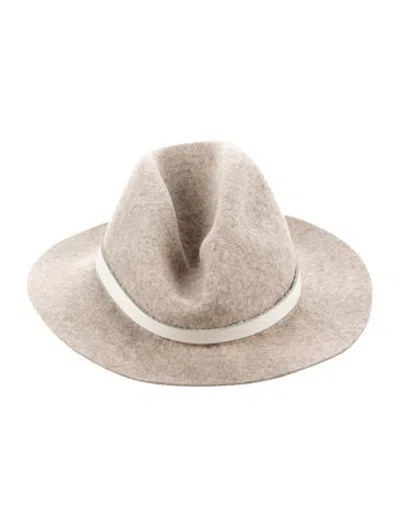 Pre-owned Rag & Bone Wool Hat In Neutrals