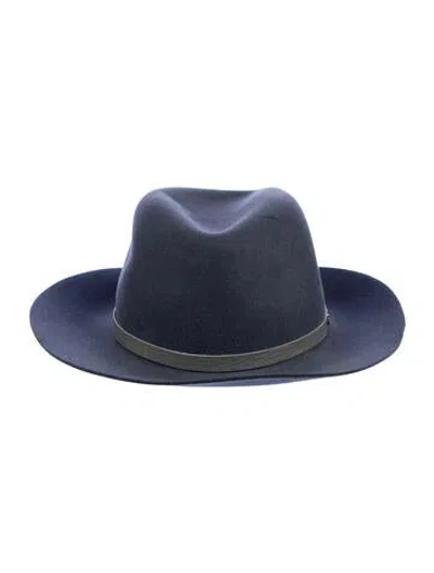 Pre-owned Rag & Bone Wool Hat W/tags In Blue