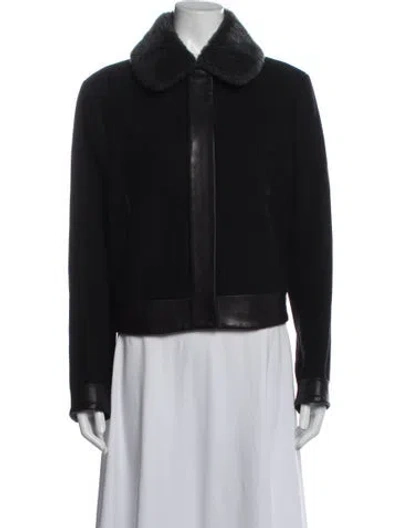 Pre-owned Rag & Bone Wool Jacket In Black