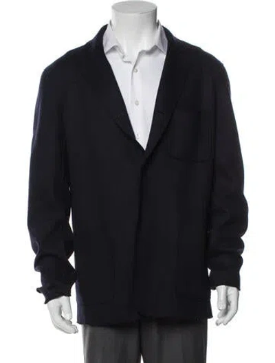 Pre-owned Rag & Bone Wool Jacket In Blue