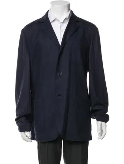 Pre-owned Rag & Bone Wool Jacket In Blue