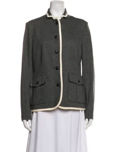 Pre-owned Rag & Bone Wool Jacket In Gray