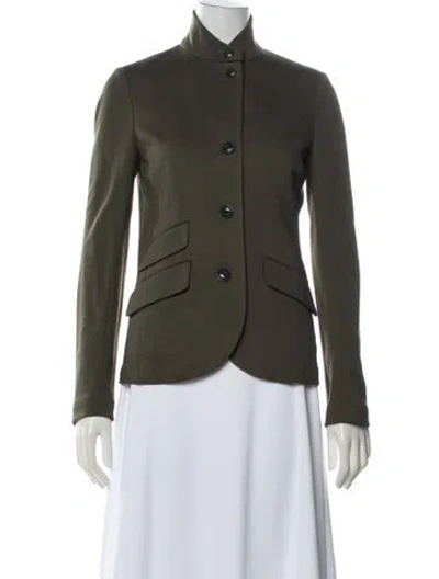 Pre-owned Rag & Bone Wool Jacket In Green