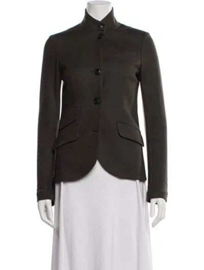 Pre-owned Rag & Bone Wool Jacket In Green