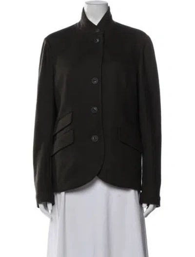Pre-owned Rag & Bone Wool Jacket In Green