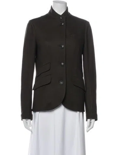 Pre-owned Rag & Bone Wool Jacket In Green