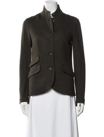 Pre-owned Rag & Bone Wool Jacket In Green