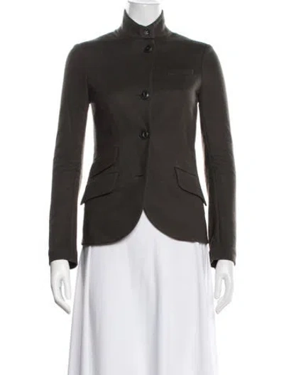 Pre-owned Rag & Bone Wool Jacket In Green