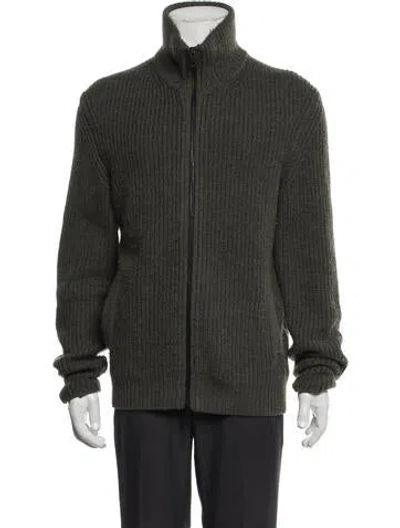 Pre-owned Rag & Bone Wool Jacket In Green