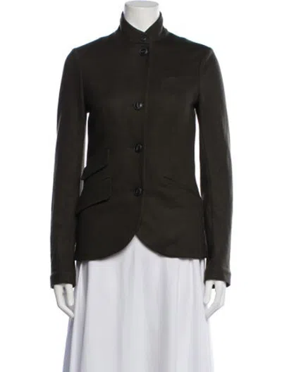 Pre-owned Rag & Bone Wool Jacket In Green