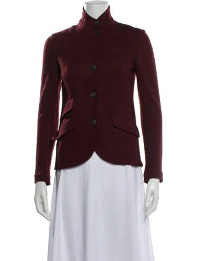Pre-owned Rag & Bone Wool Jacket In Red