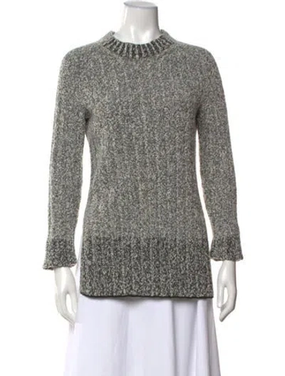 Pre-owned Rag & Bone Wool Mock Neck Sweater In Gray