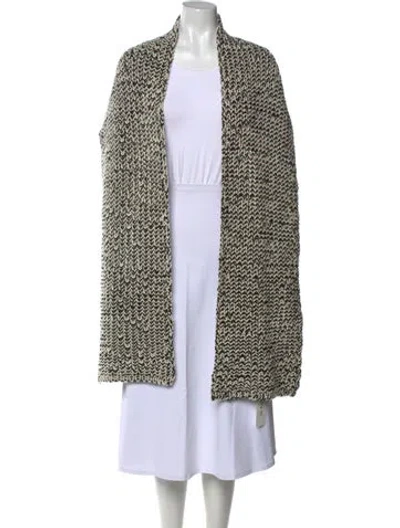 Pre-owned Rag & Bone Wool Open Front Sweater In Multi