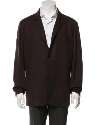 Pre-owned Rag & Bone Wool Overcoat In Brown