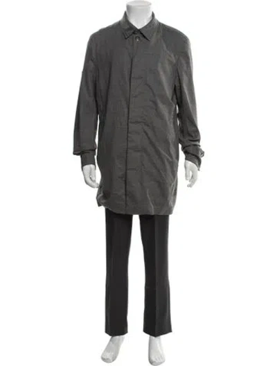 Pre-owned Rag & Bone Wool Overcoat In Gray