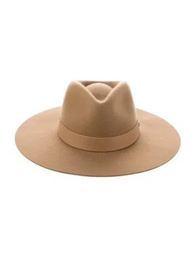 Pre-owned Rag & Bone Wool Panama Hat In Neutral