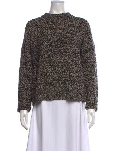 Pre-owned Rag & Bone Wool Patterned Sweater In Black/neutrals