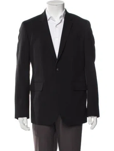 Pre-owned Rag & Bone Wool Peacoat In Black
