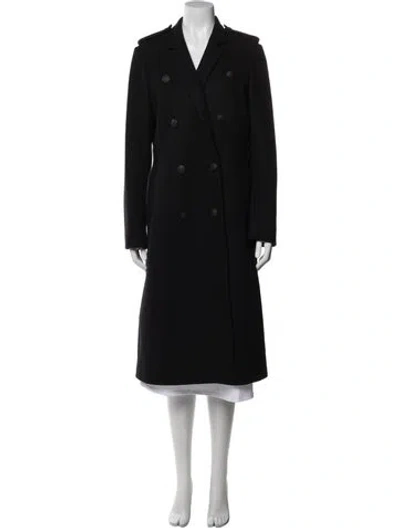 Pre-owned Rag & Bone Wool Peacoat In Black