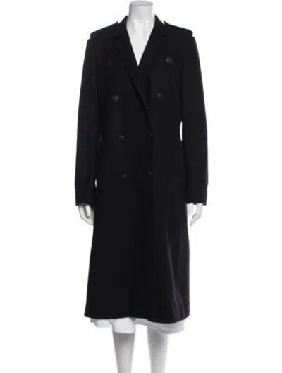 Pre-owned Rag & Bone Wool Peacoat In Black