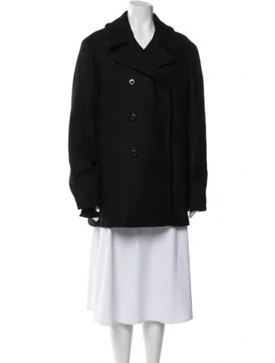 Pre-owned Rag & Bone Wool Peacoat In Blue