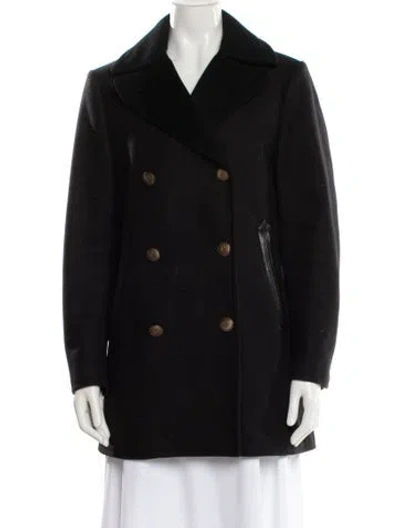 Pre-owned Rag & Bone Wool Peacoat In Gray