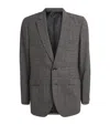 Rag & Bone Wool Plaid Blazer In Blue