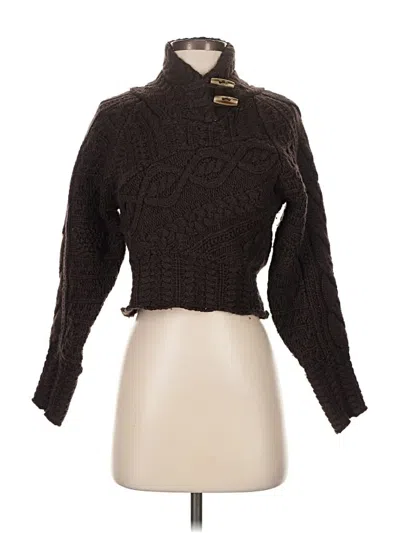 Pre-owned Rag & Bone Wool Pullover Sweater In Brown