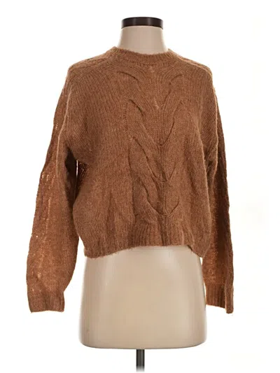 Pre-owned Rag & Bone Wool Pullover Sweater In Brown