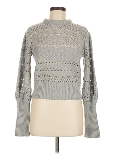Pre-owned Rag & Bone Wool Pullover Sweater In Gray