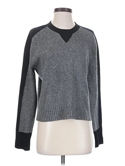 Pre-owned Rag & Bone Wool Pullover Sweater In Gray