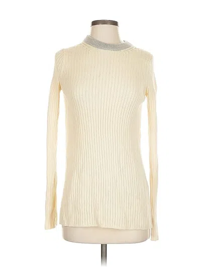 Pre-owned Rag & Bone Wool Pullover Sweater In Ivory