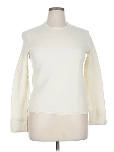 Pre-owned Rag & Bone Wool Pullover Sweater In Ivory